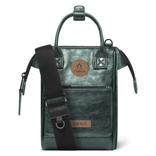 Nano Bag Cabaïa Lucerne vert métallisé
