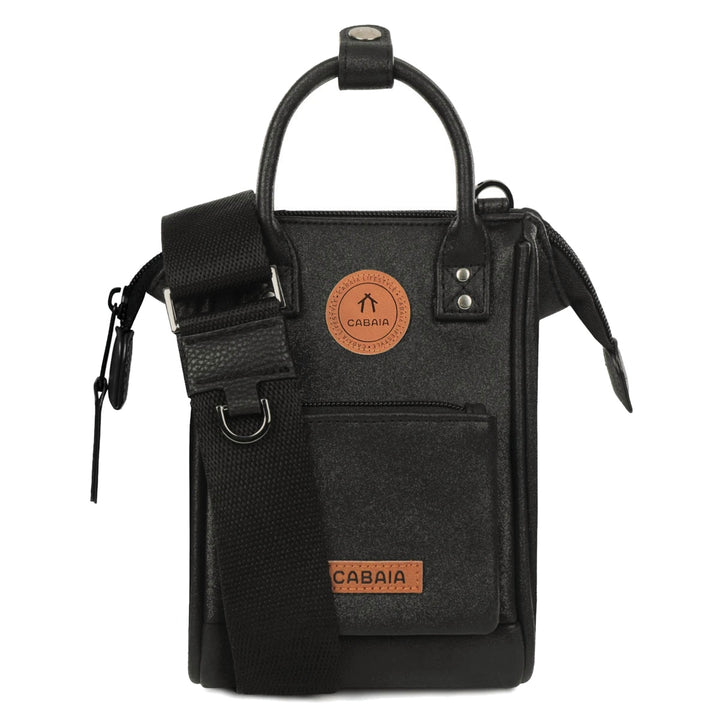 Sac bandoulière nano bag noir Chelsea Cabaia