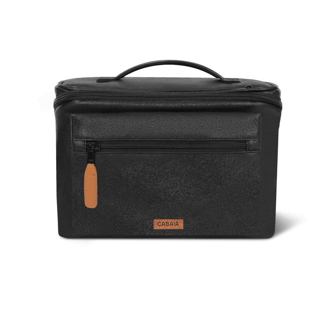 Vanity de voyage noir Chelsea Cabaia